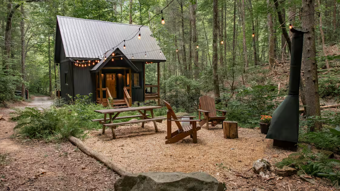 Cabin in Cherry Log, GA.
