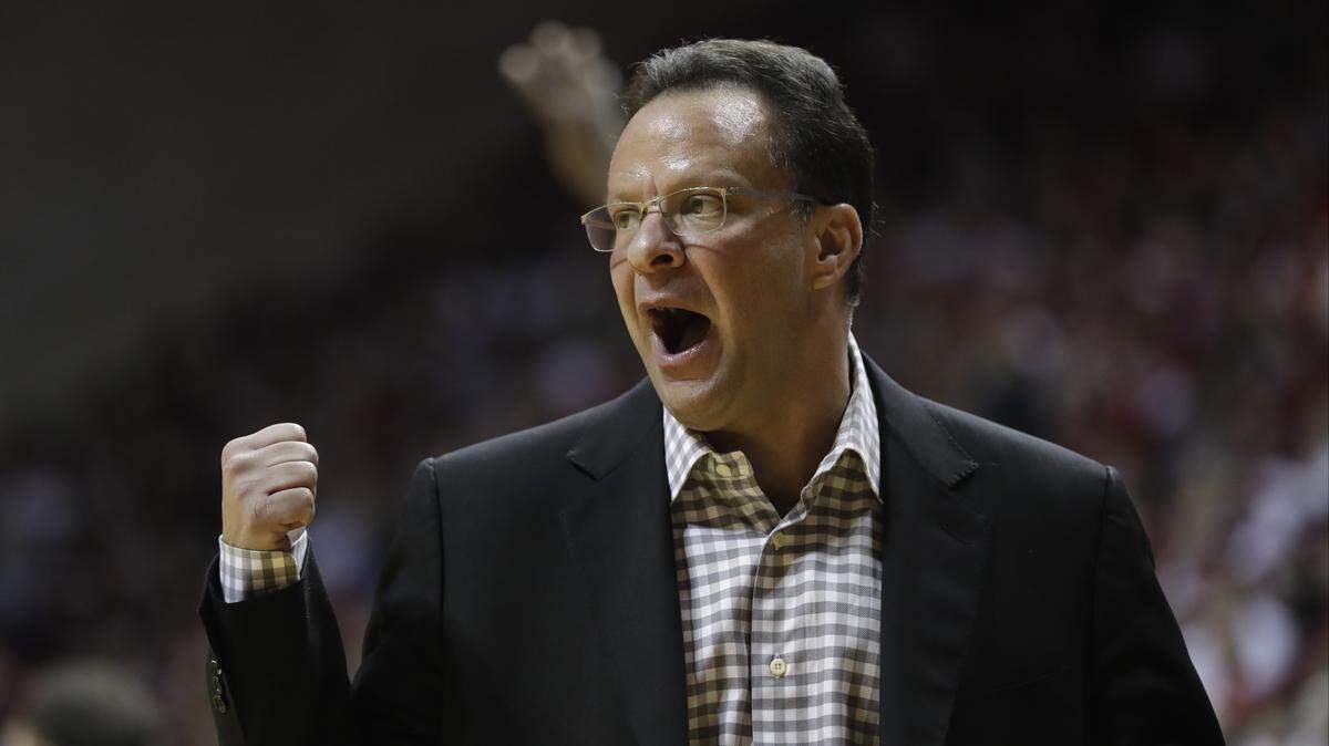 Former Indiana head coach Tom Crean.