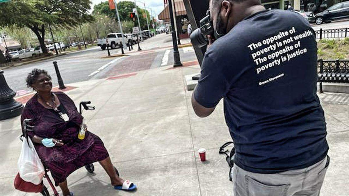 Dsto Moore’s photography exhibition opens as part of May’s First Friday downtown. It’s at Macon Arts Alliance’s gallery and features Moore’s street portraits of people from across Macon – and their shoes.