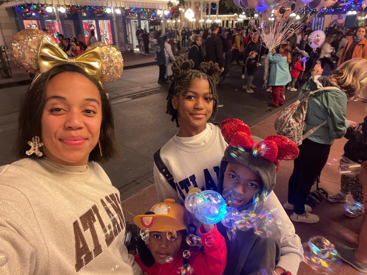 Jade Thomas, a fourth-grade teacher in the Houston County School District, was honored with a surprise trip to Disney World for her military service and community involvement. Thomas and her family will be featured in a holiday special that will premiere on ABC Television on Christmas. 