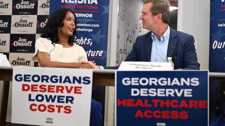 Keisha Lance Bottoms pushes Medicaid expansion in Warner Robins campaign stop