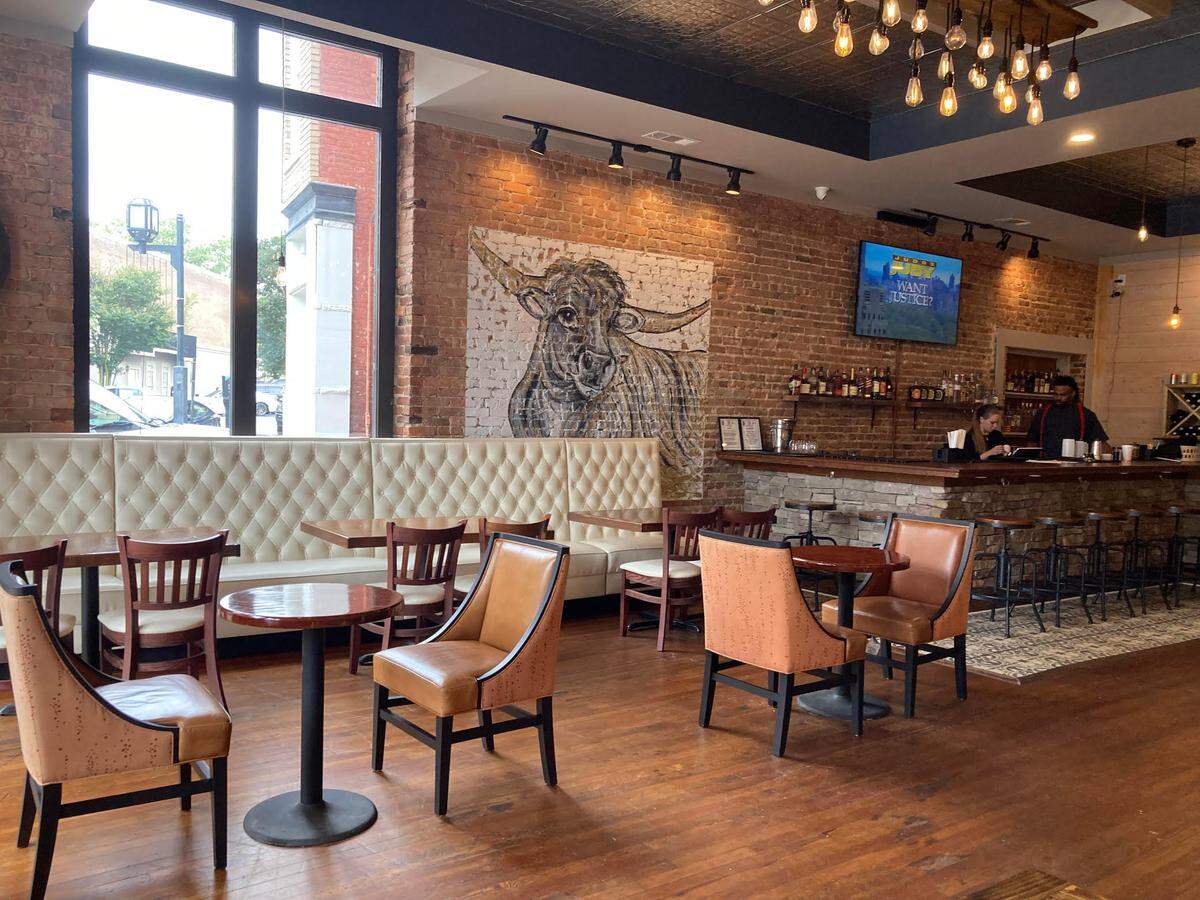 The Cotton Ranch is a new high-end steak restaurant at 347 Cotton Ave. in downtown Macon.