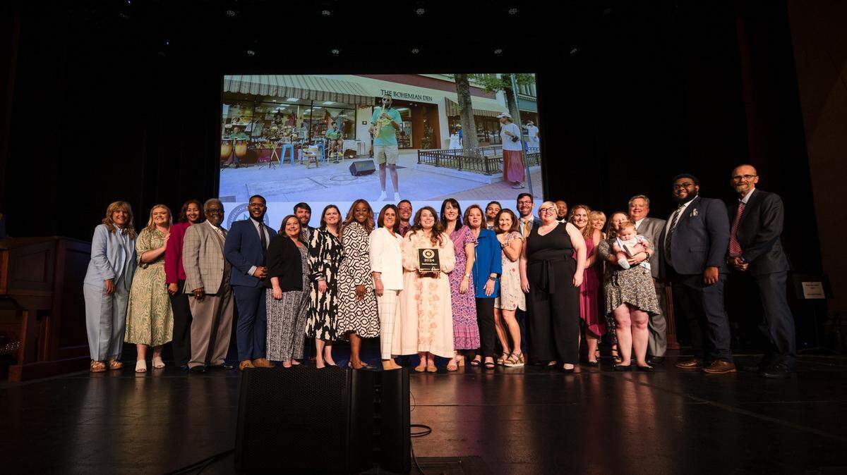Bibb County independent nonprofit NewTown Macon was honored with the 2024 Great American Main Street Award for its downtown revitalization efforts.