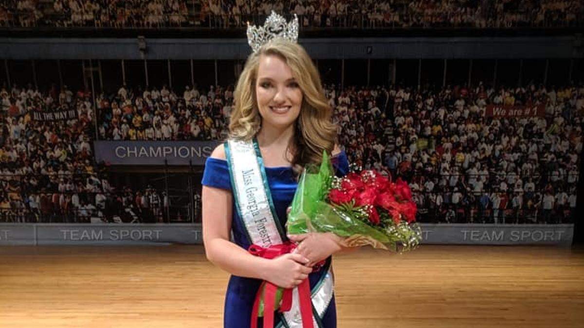 Gillian Pritchett, of Warner Robins, was crowned the 2019 Miss Georgia Forestry. ÒIÕm so excited and very honored to be the queen for the state this year to be able to represent the oldest pageant system in the state of Georgia,Ó Pritchett said.
