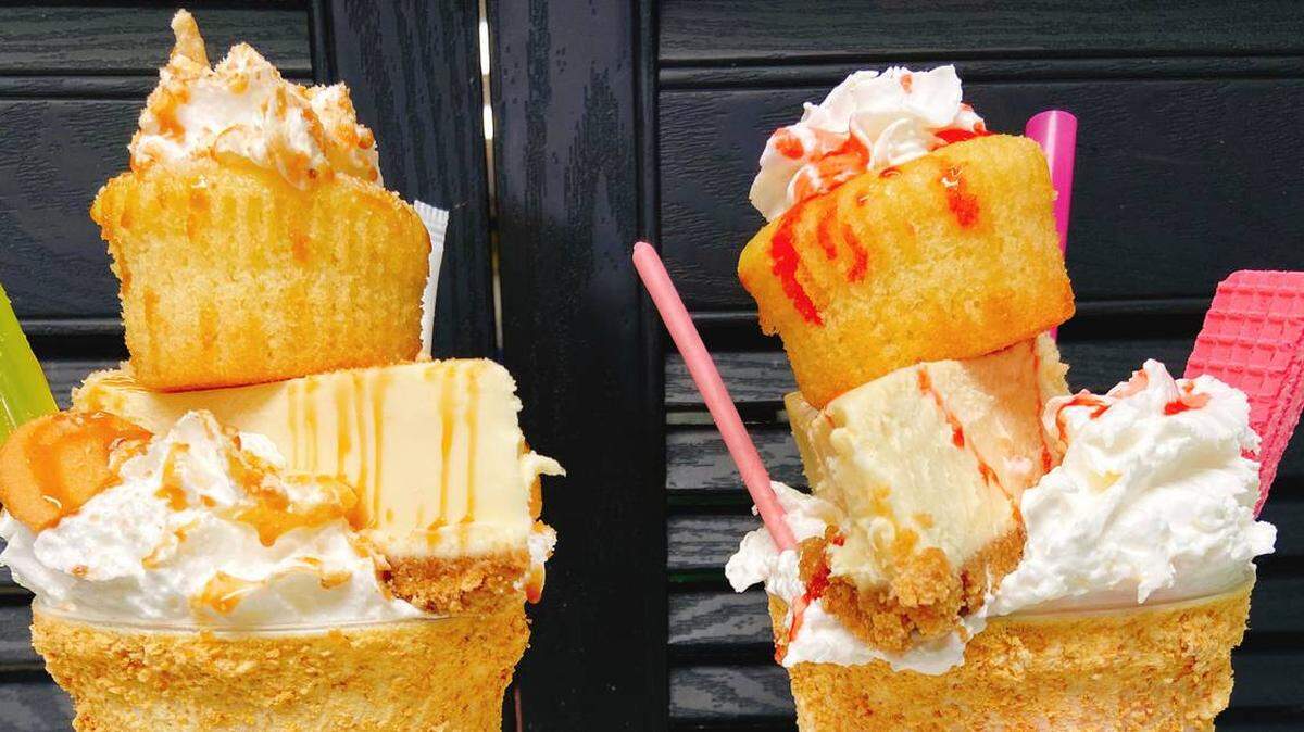 The Cake ‘n Shake “extreme milkshake”