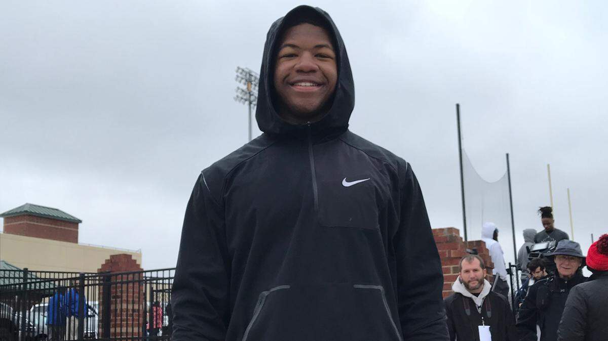 Nolan Smith, photographed at the Nike Opening Atlanta Regional in Buford.