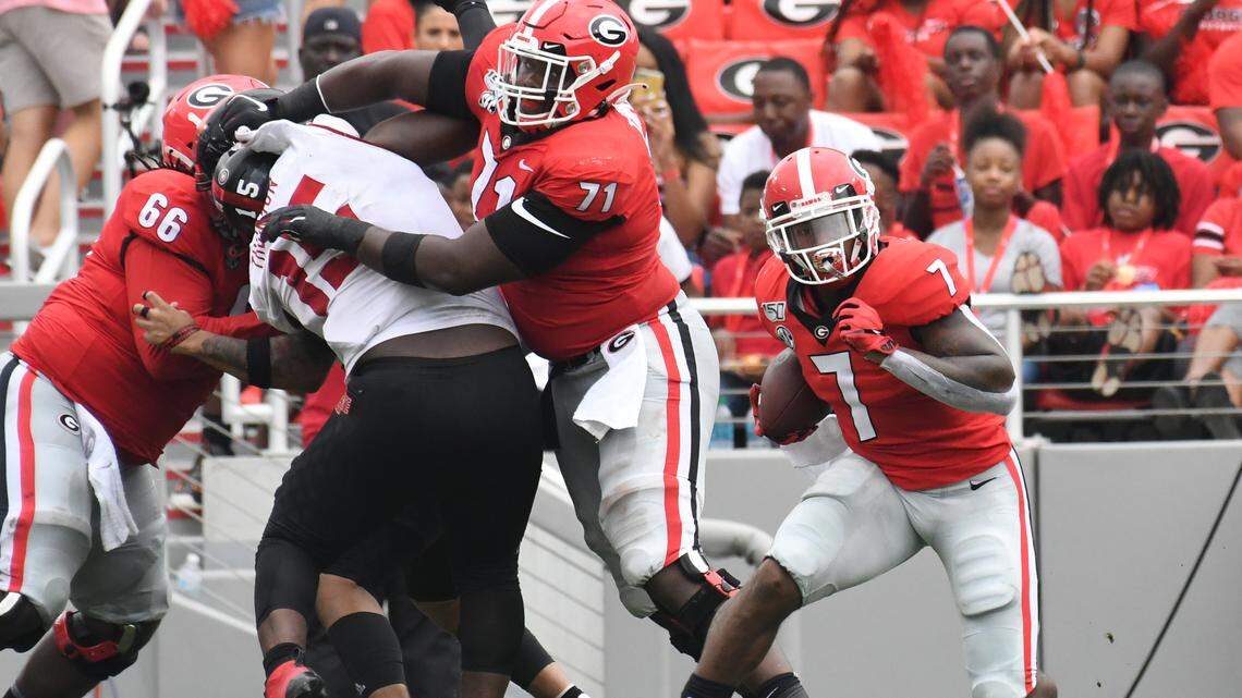 Analysis: Inside how Georgia’s run game wears down its opponents