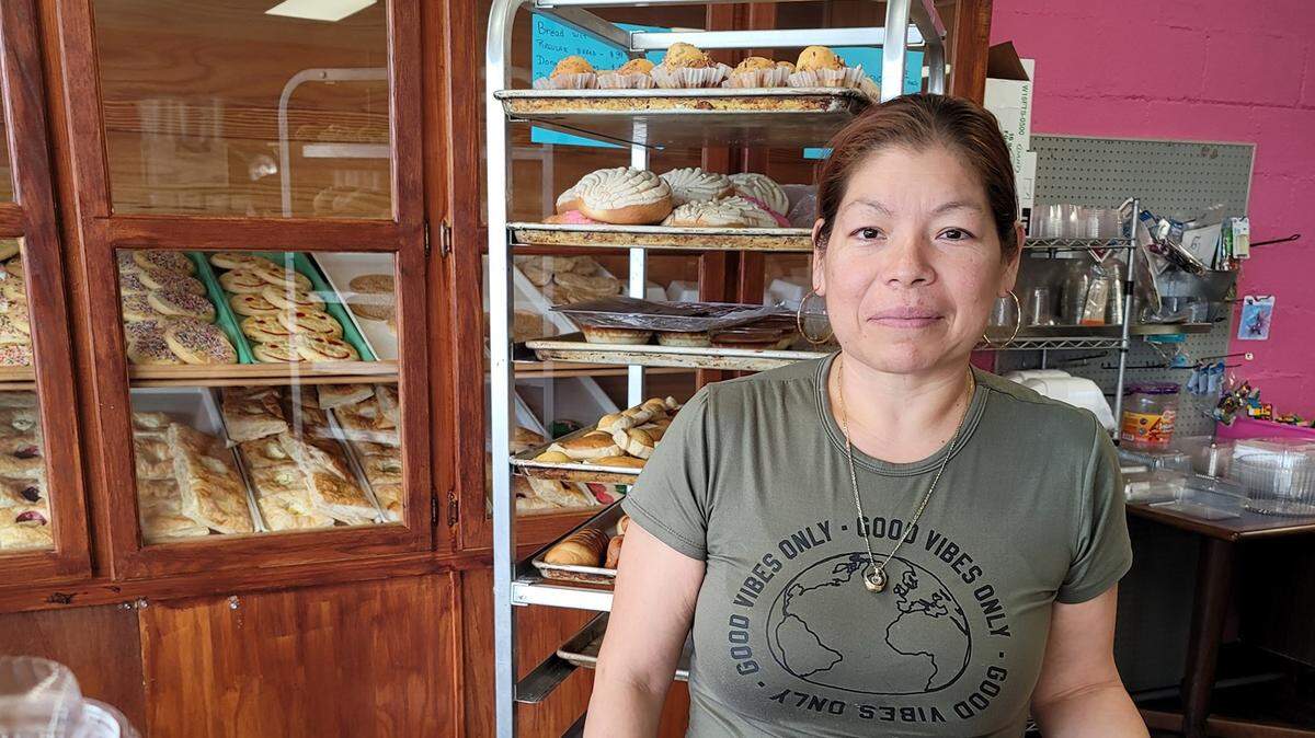 Leticia Dumas, owner of Panaderia Carmelita in Warner Robins, said serving Mexican pan dulce dishes is like sharing a piece of home.