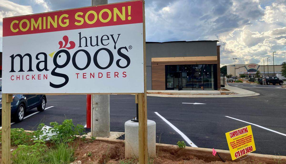 Huey Magoo’s is going up at 711 Lake Joy Road in Warner Robins.
