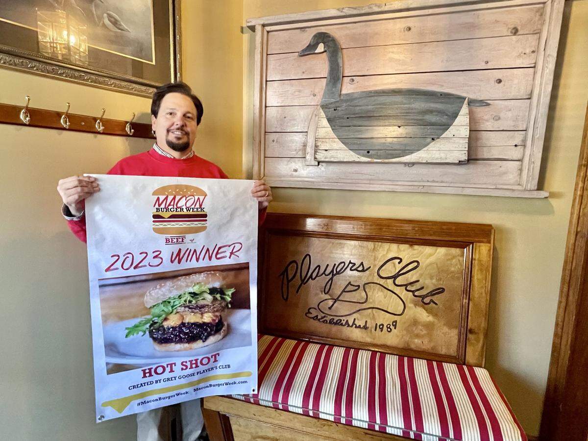 Grey Goose Players Club took the big beefy win for Macon Burger Week 2023.