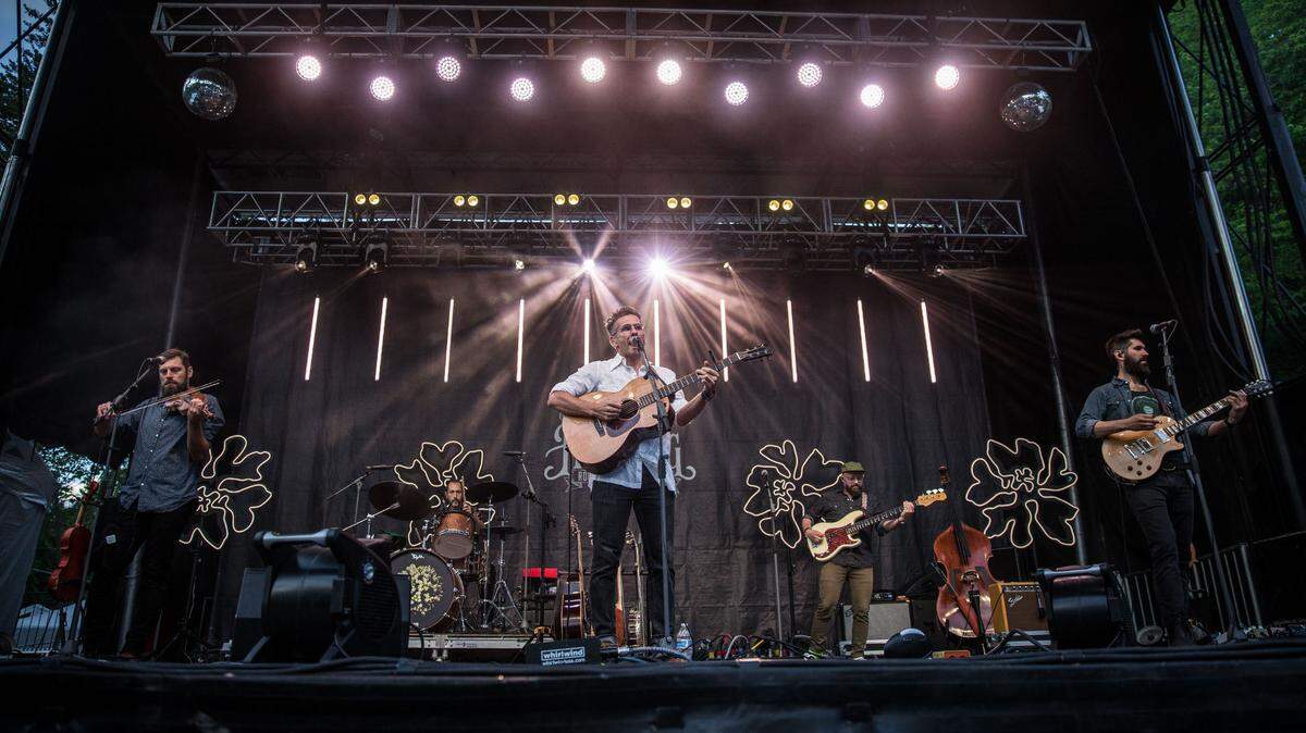 The Steel Wheels band was formed about 20 years ago, and the group is making its first appearance in Macon, Ga., this week