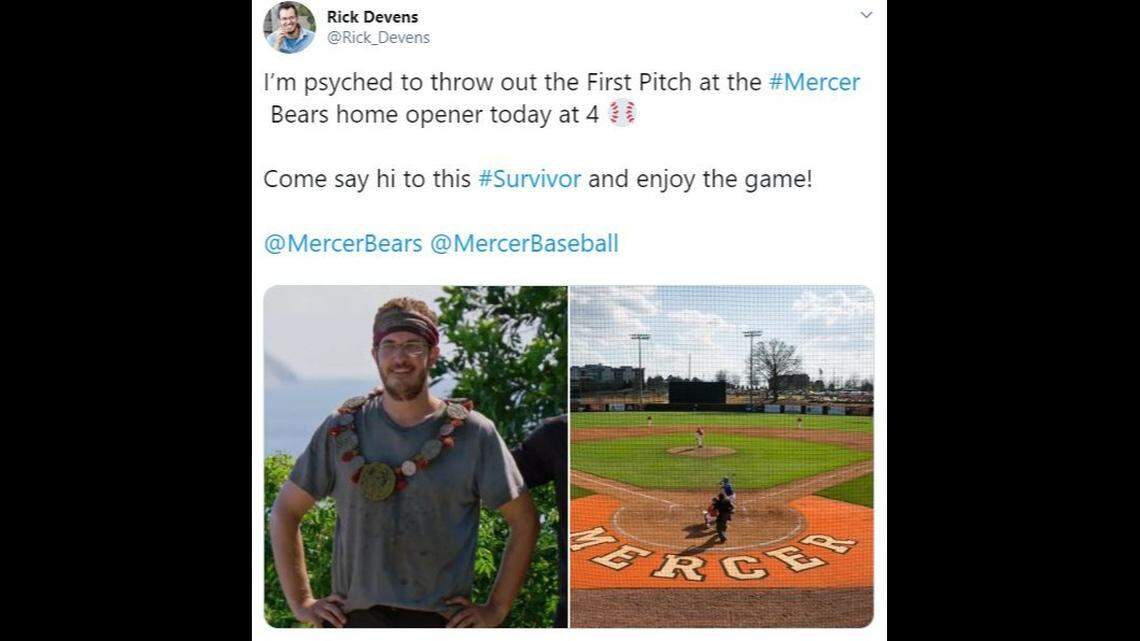 ‘Survivor’ fan favorite to throw out first pitch at Mercer’s home opener