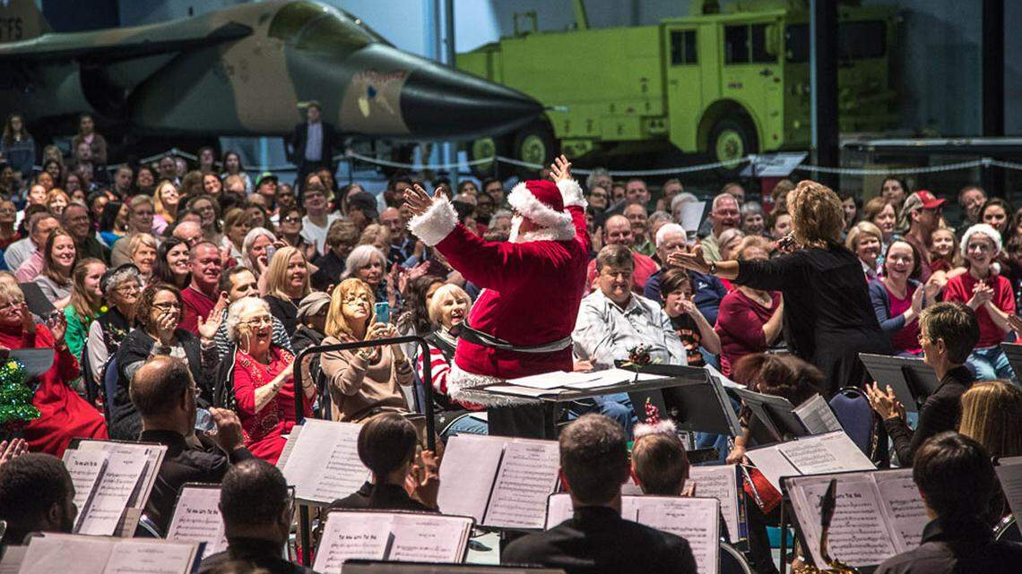 Crowds have enjoyed the sounds and fun of past Wellston Winds Christmas concerts in Warner Robins, this year’s free event is Dec. 15 at Houston County High School.