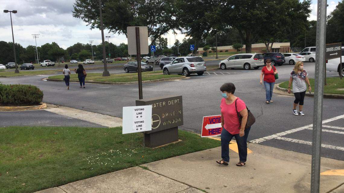 Why didn’t Houston County open the polls on the first day of early voting?