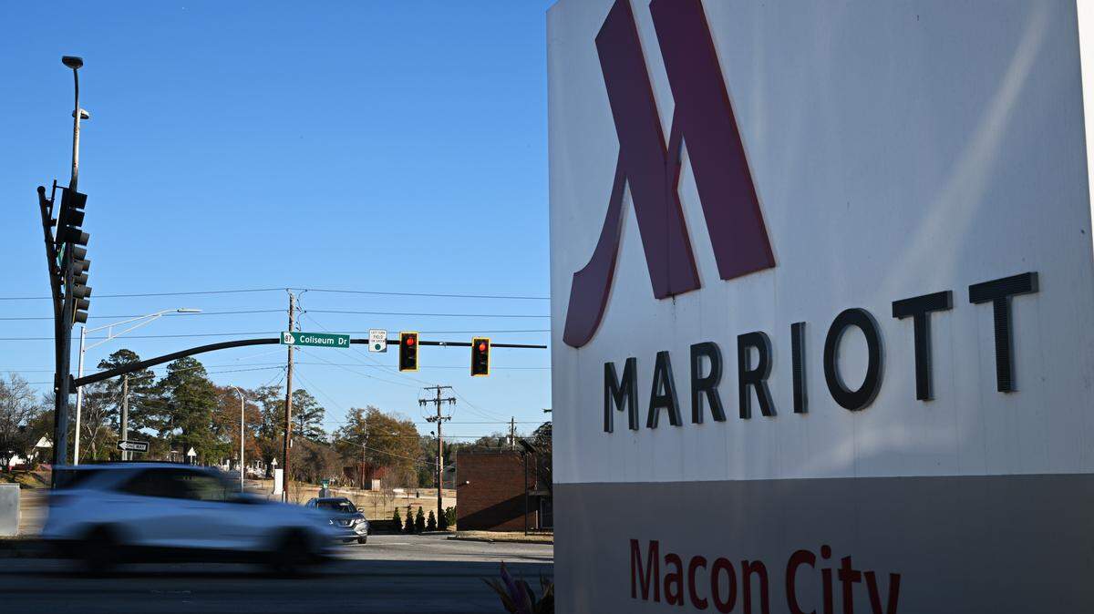Macon Marriott City Center on Tuesday, Dec. 16, 2025, at 240 Coliseum Drive in Macon, Ga.