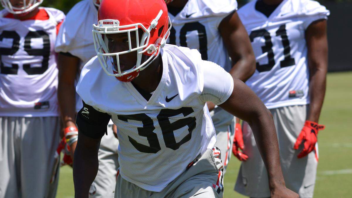 Georgia defensive back Latavious Brini.
