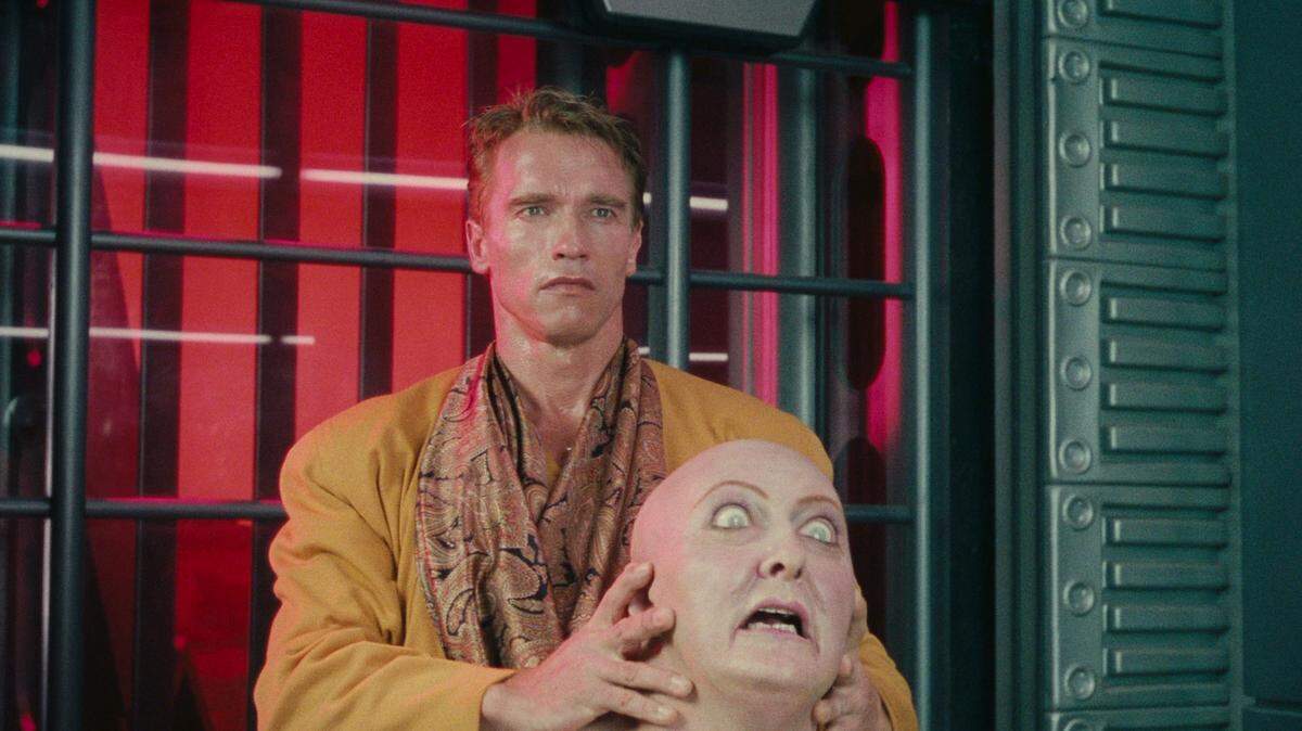 Arnold Schwarzenegger stars in "Total Recall," based on the work of Philip K. Dick, a science-fiction writer who often explored the nature of reality.