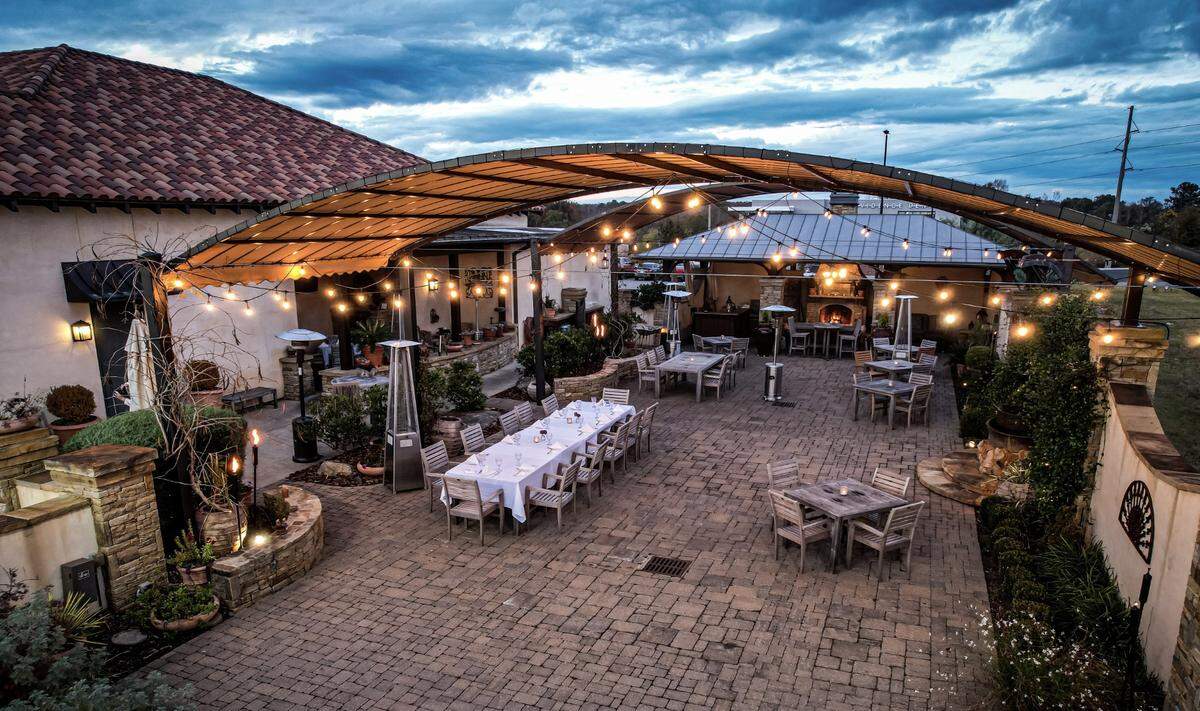 Natalia’s in Macon is in the Final Round of our Patio bracket. Here’s a look at the restaurant’s intimate, cozy outdoor dining area.