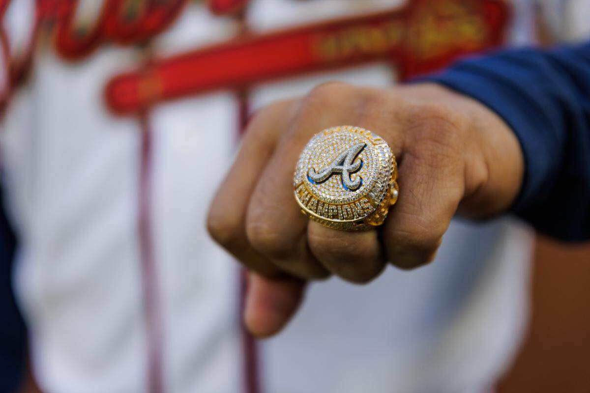 On Saturday, April 9, 2022, the Braves were presented with their very own 2021 World Series Championship rings.
