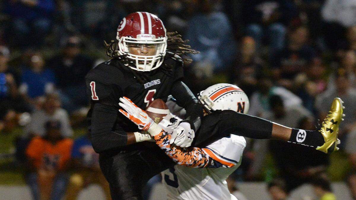 BEAU CABELL/THE TELEGRAPHWarner Robins' Marquez Callaway (1) will play in the U.S. Army All-American Bowl on Jan. 9 in San Antonio.