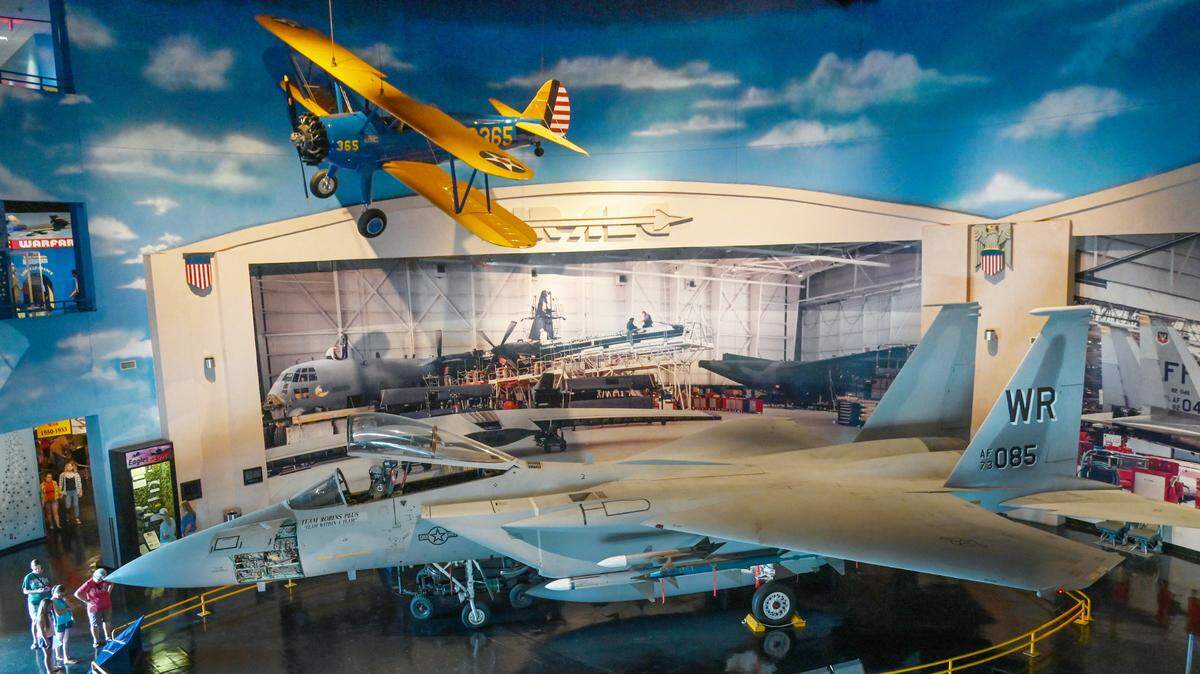 An F-15A “Eagle’ display at the Museum of Aviation located at 1942 Heritage Blvd. in Warner Robins in this Telegraph file photo.