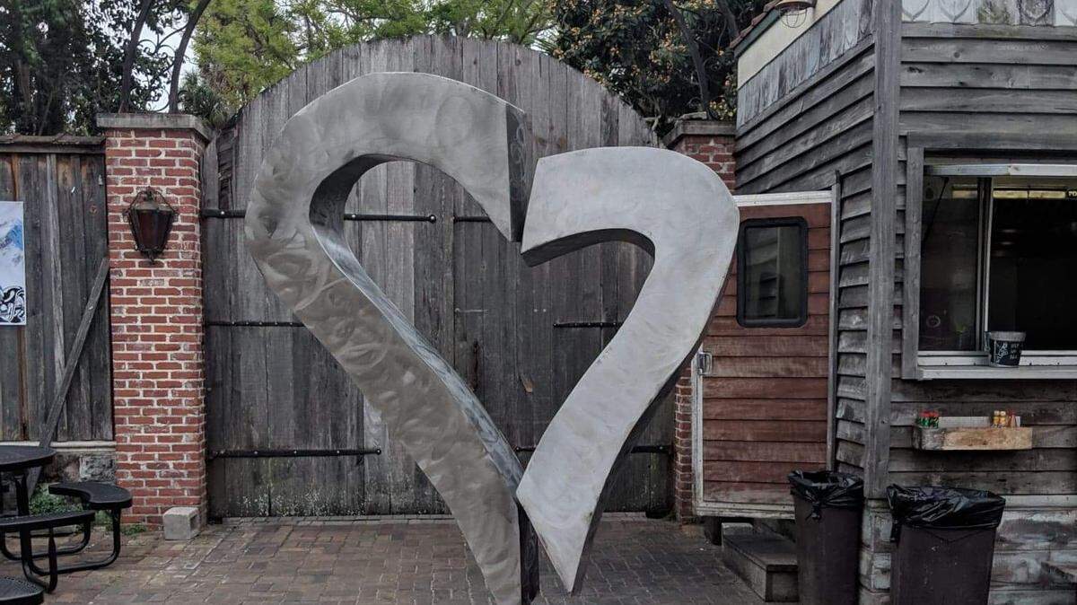 Alex Mendez’s sculpture “Peace” has proven a popular part of the Macon Sculpture Walk. Today, three new Mendez sculptures join it downtown for 2021.