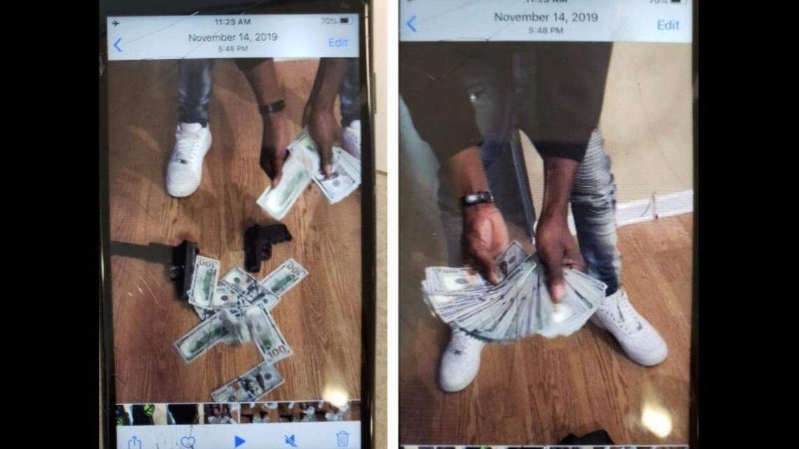 A Georgia couple was sentenced to prison after robbing a bank in DeKalb County at gunpoint during a crime spree throughout Atlanta, officials said. Still images captured from a video on one of the defendant’s phones show him with cash, court documents show.