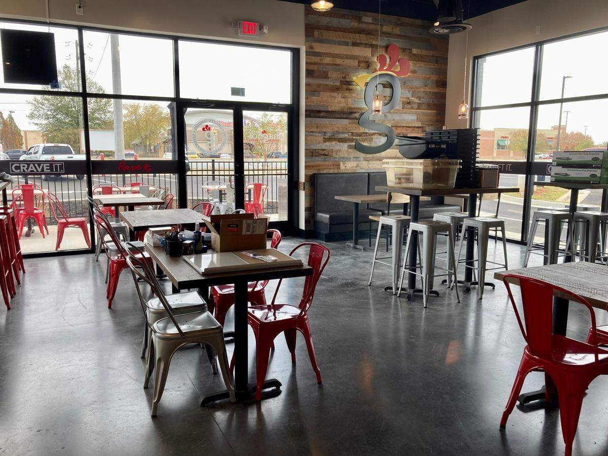 Here’s a look inside the new Huey Magoo’s Chicken Tenders at 711 Lake Joy Road in Warner Robins.