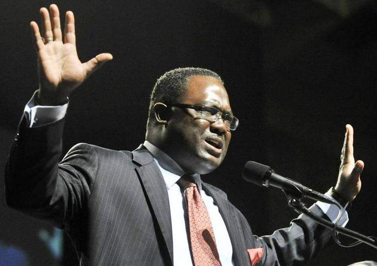 Romain Dallemand during his tenure as Bibb County school superintendent.