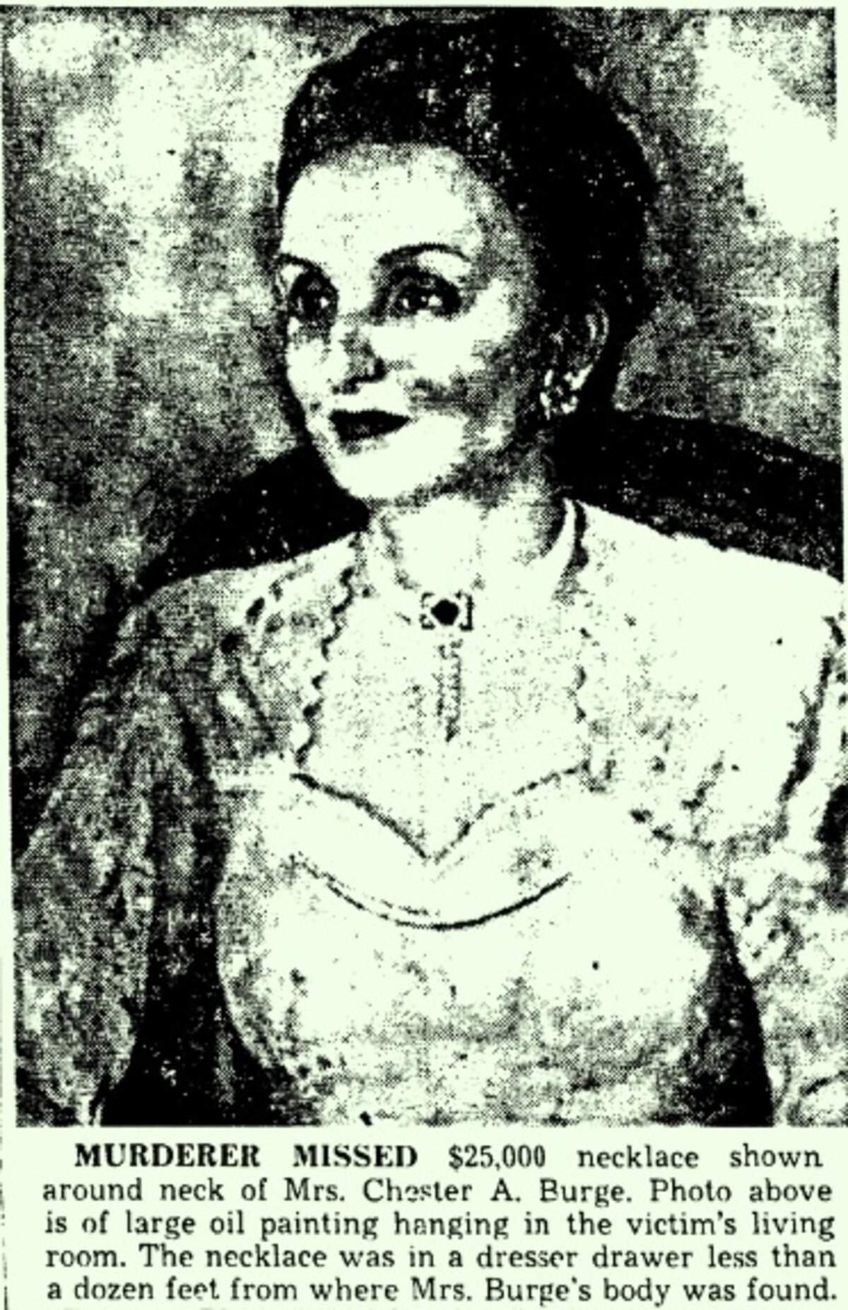 Mary Burge in a portrait published in The Telegraph soon after her death in 1960.