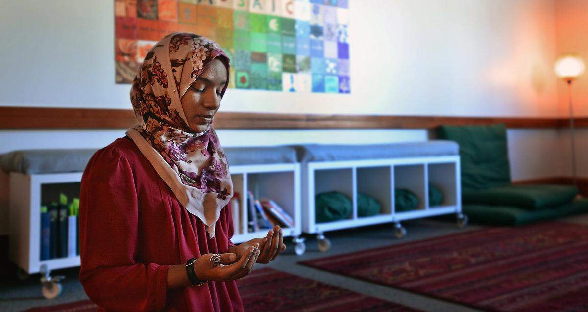 The Mosaic, a prayer room in Duke’s Keohane dorm, is a space for Muslim students.