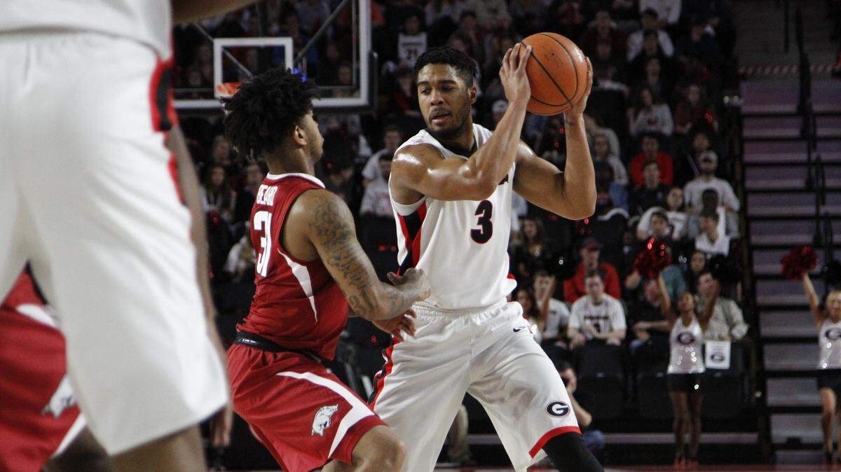 Georgia guard Juwan Parker.