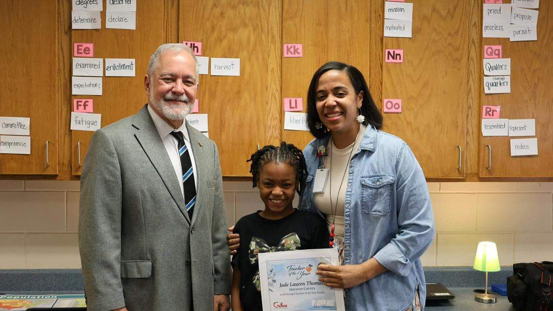 Houston County teacher named runner-up for Georgia Teacher of the Year