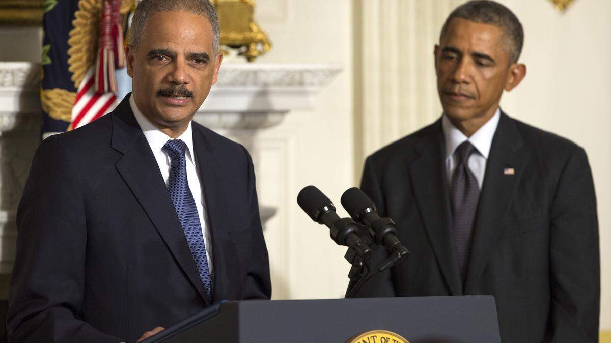 Obama Holder Resignation