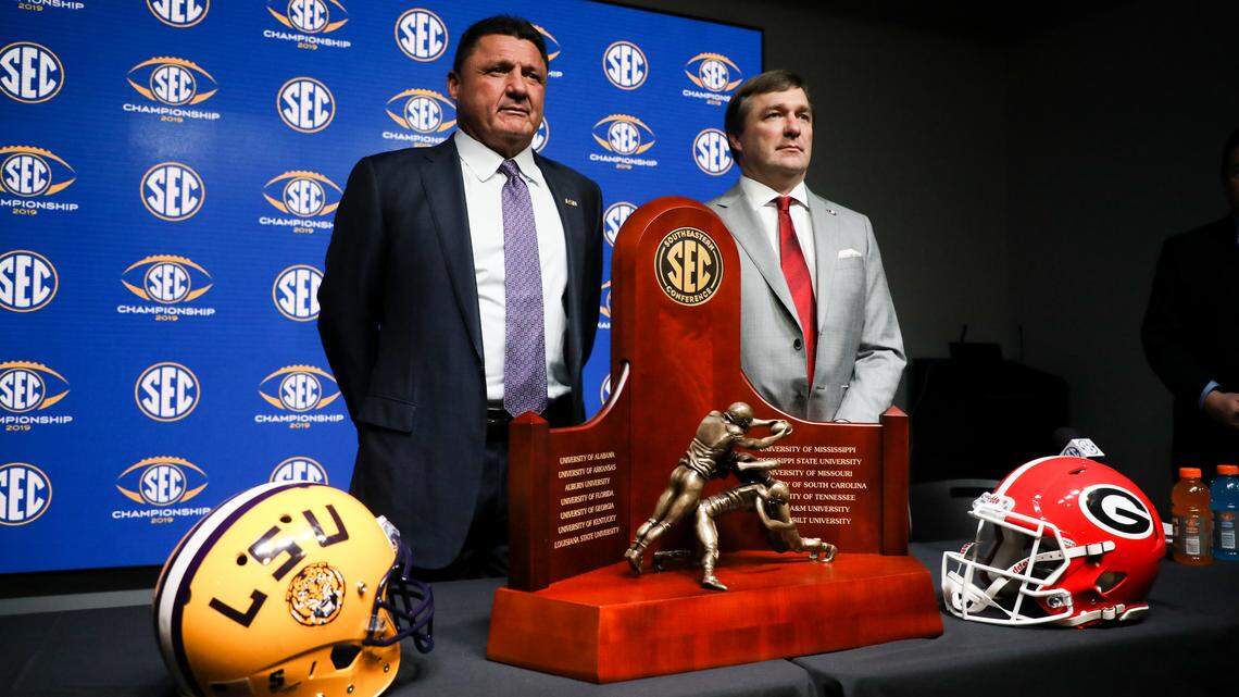 How did College GameDay talents predict Georgia-LSU SEC Championship?