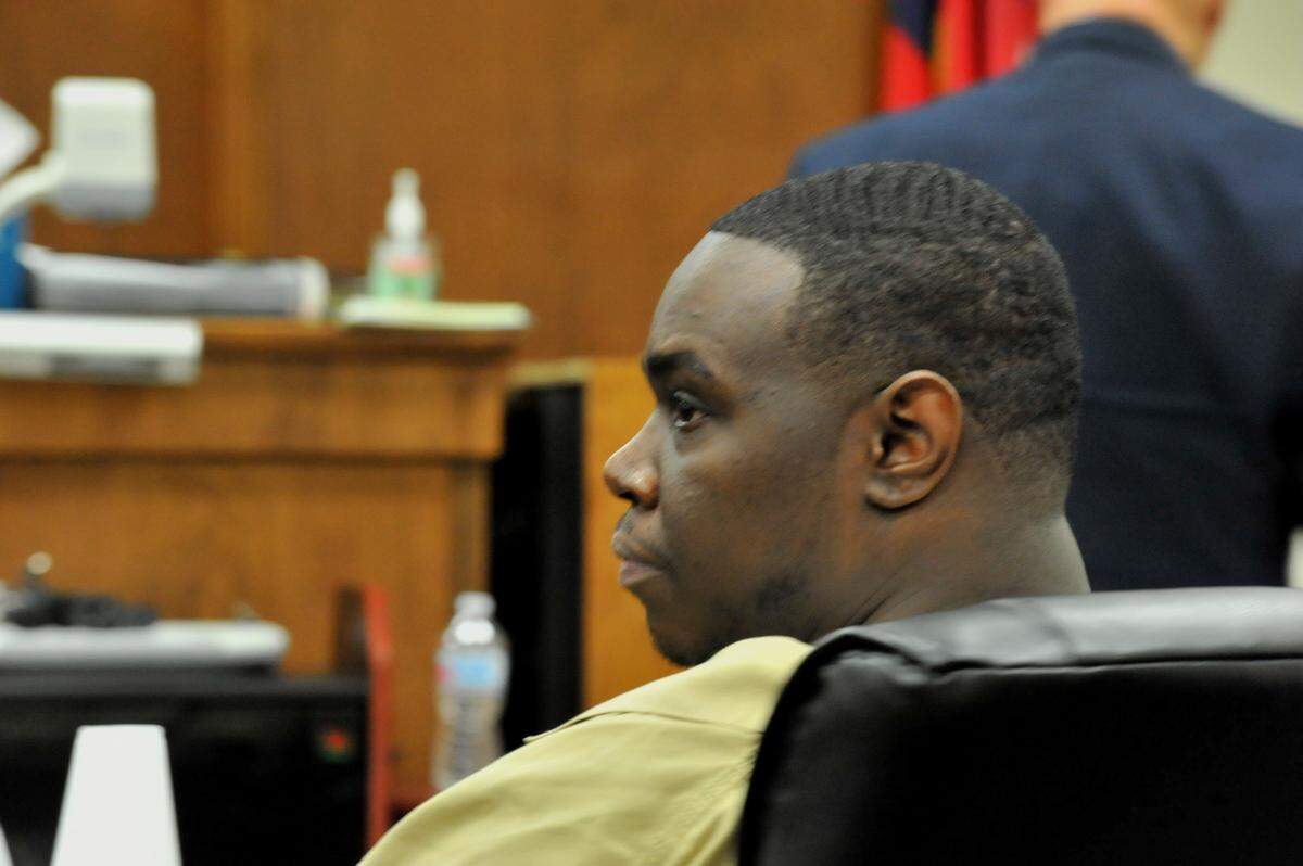 Jarvis Miller in Bibb County Superior Court on Tuesday. Miller was Damion Deray Henderson’s accomplice in the 2016 robbery that resulted in the shooting death of Mercer University basketball player Jibri Bryan.