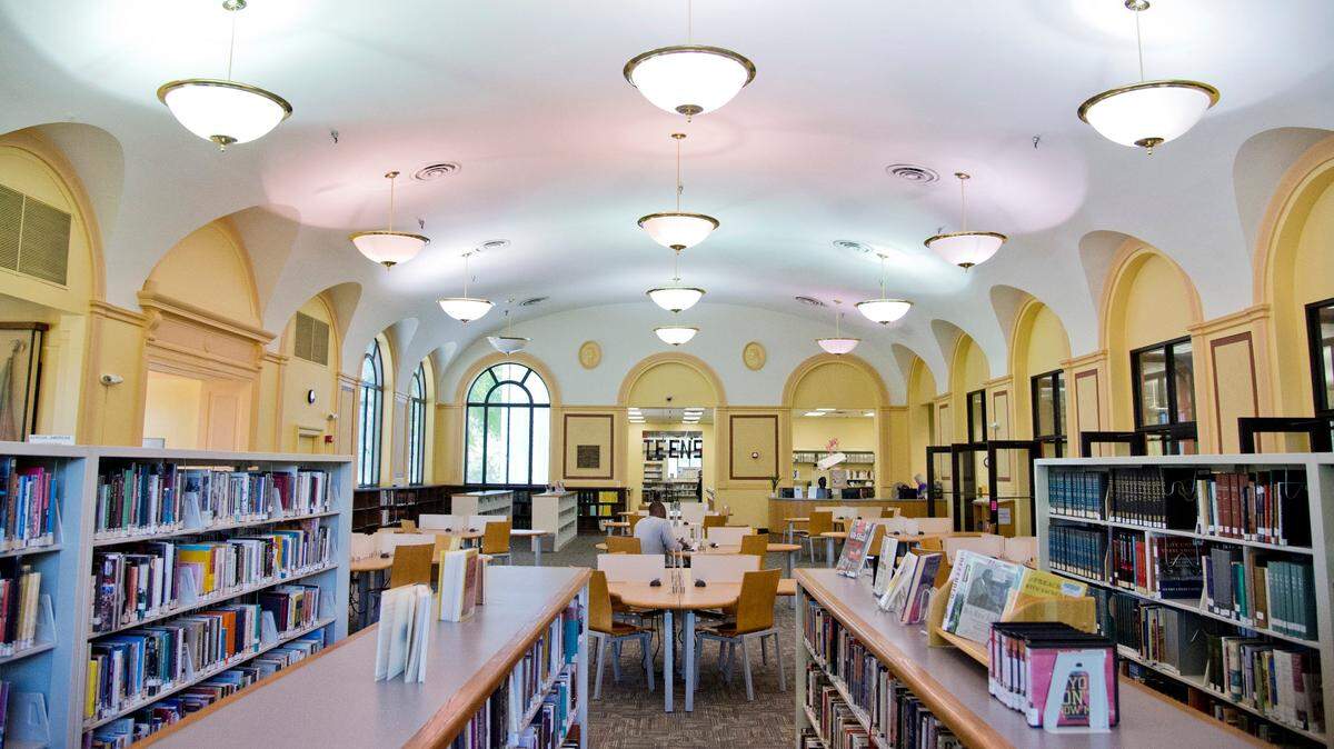 The Washington Memorial Library in Macon, Ga.