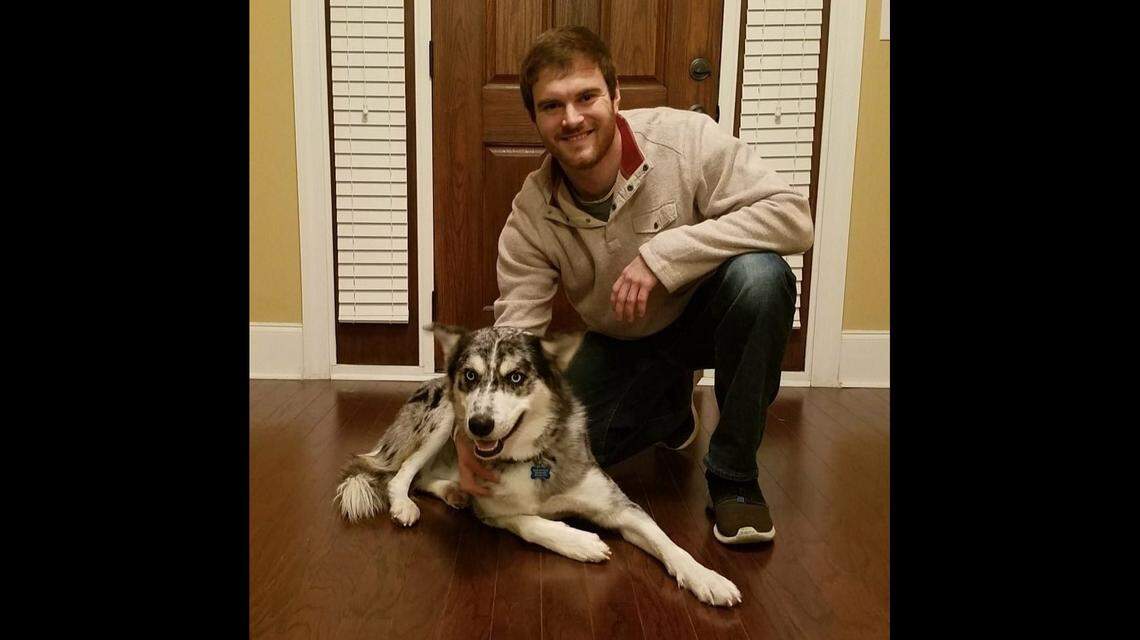 Taylor Reed says he has owned Wilson for three years and the two recently moved into a home with a fenced-in yard in Huntsville, Alabama.