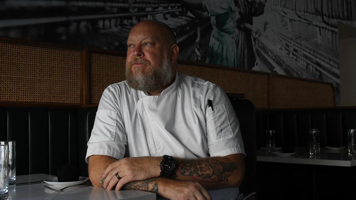Macon hotel brings James Beard nominee in to run the restaurant. A look inside his kitchen