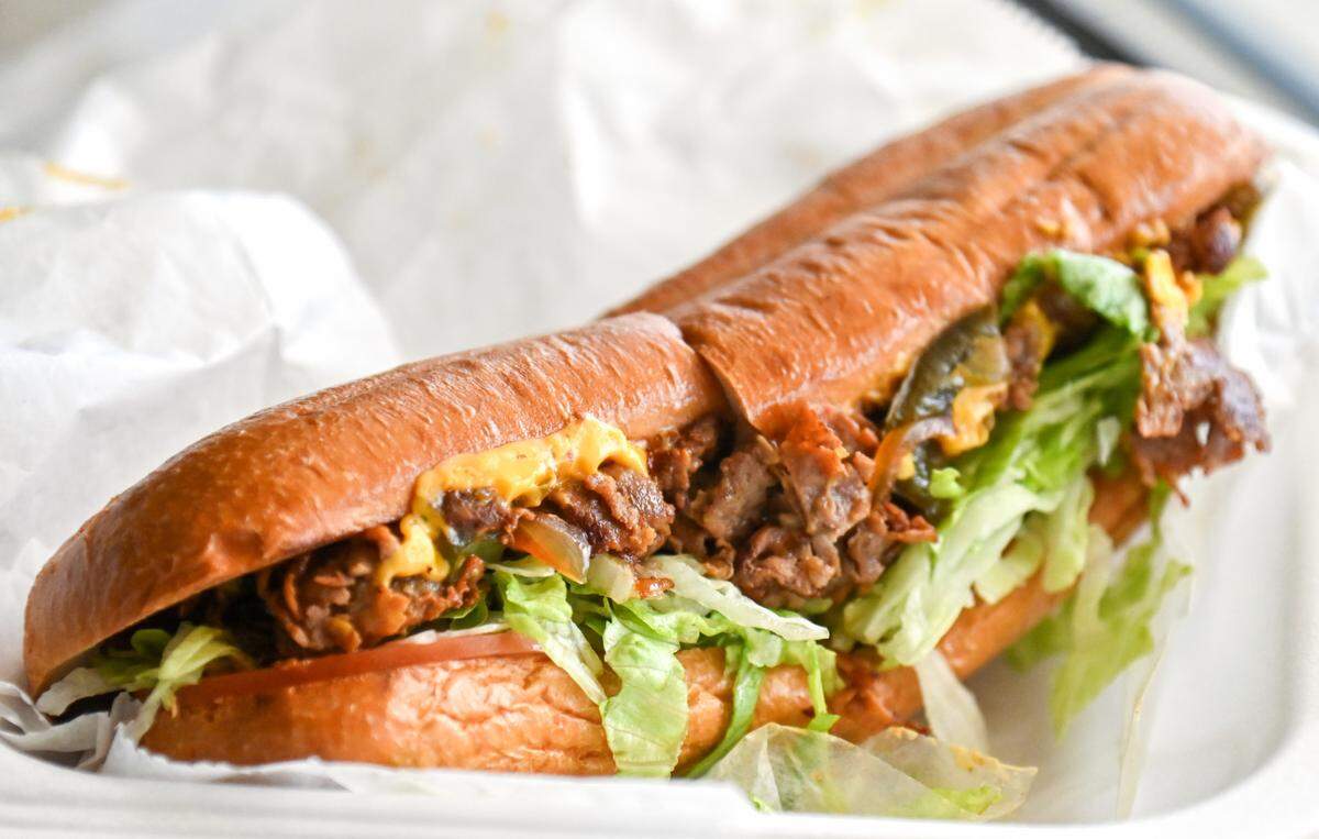Philly cheesesteak at NYC Style Deli at 5033 Brookhaven Road, Suite 600. in Macon.