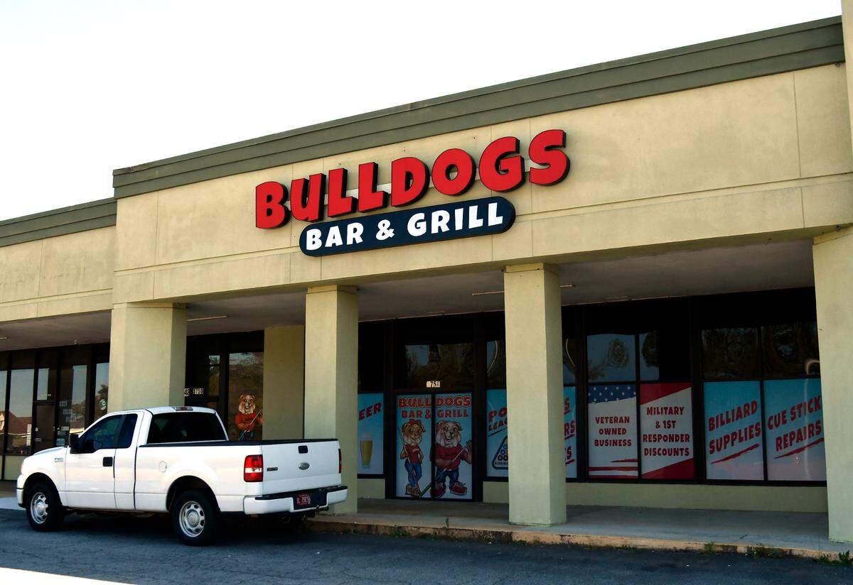 Bulldogs Bar and Grill at 3750 Bloomfield Village Drive in Macon.