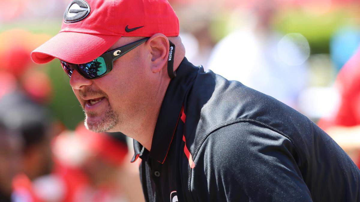RICHARD MORAND/GEORGIAKevin Sherrer is running Georgia's defense during preparations for the TaxSlayer bowl as the Bulldogs continue their coaching transition.