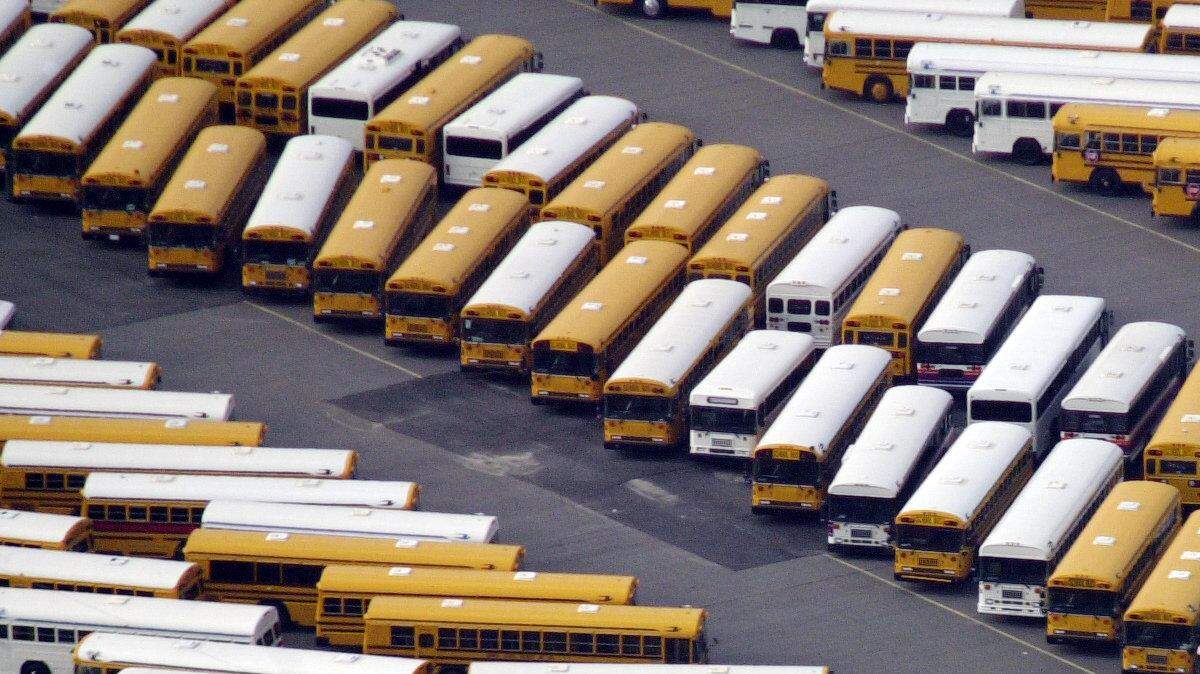 The Blue Bird bus manufacturing plant where the main line is school buses from 2000.