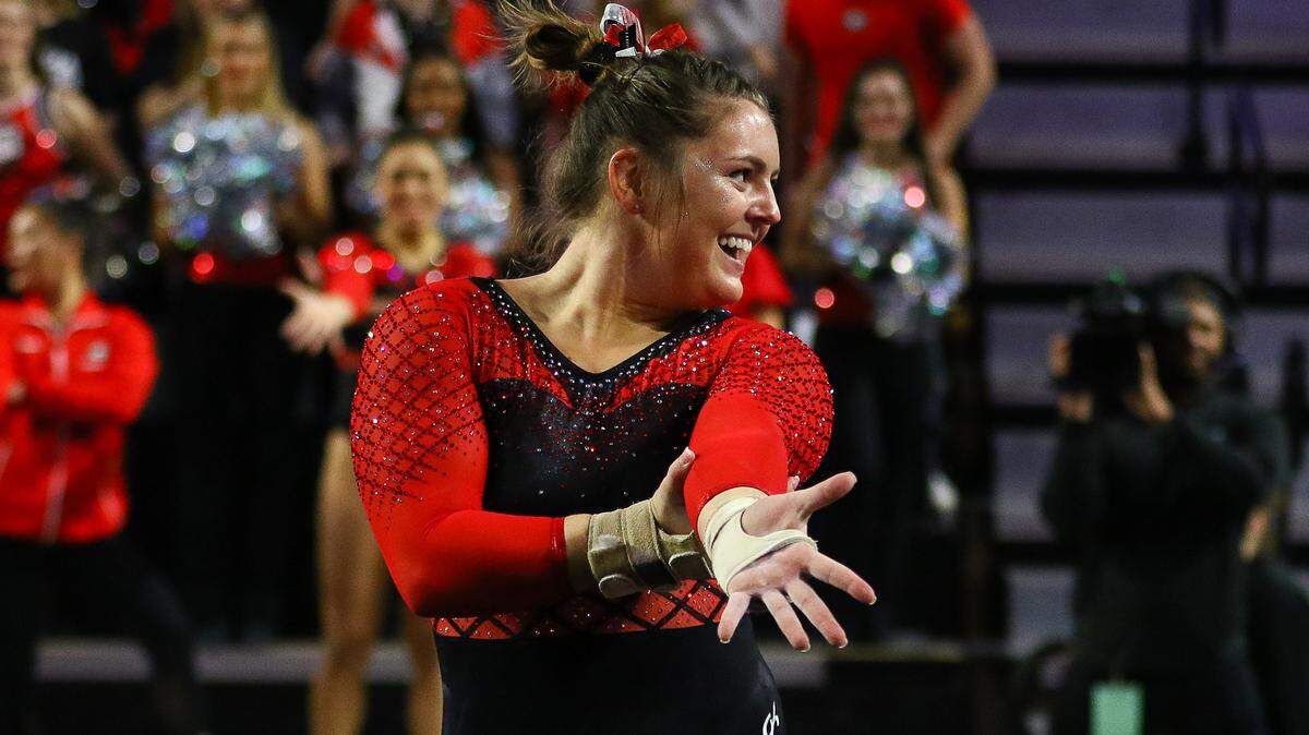 GymDog Rachael Lukacs overcomes struggles to ‘show power’ as force on vault rotation