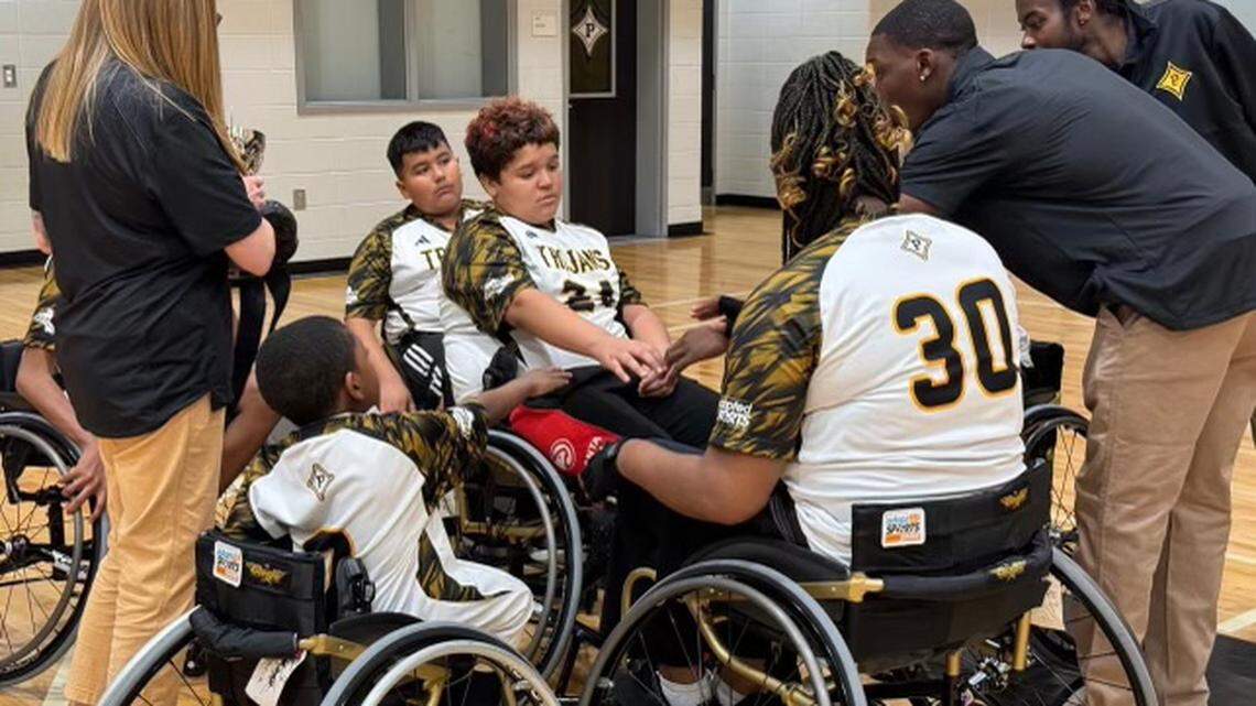 Georgia schools got $30,000 for wheelchair sports. One local team saw immediate success