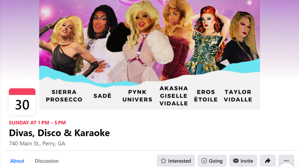 A drag show at Main St. Bar in Perry, Ga. was canceled after it received threats and negative feedback from the community.
