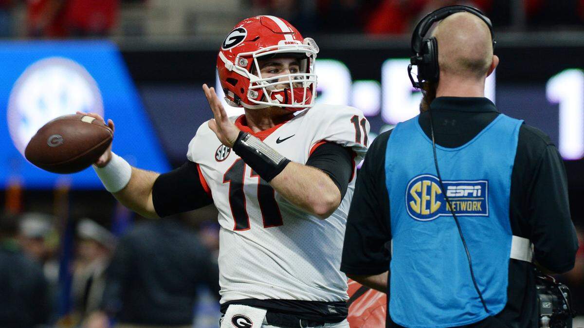 Georgia quarterback Jake Fromm.