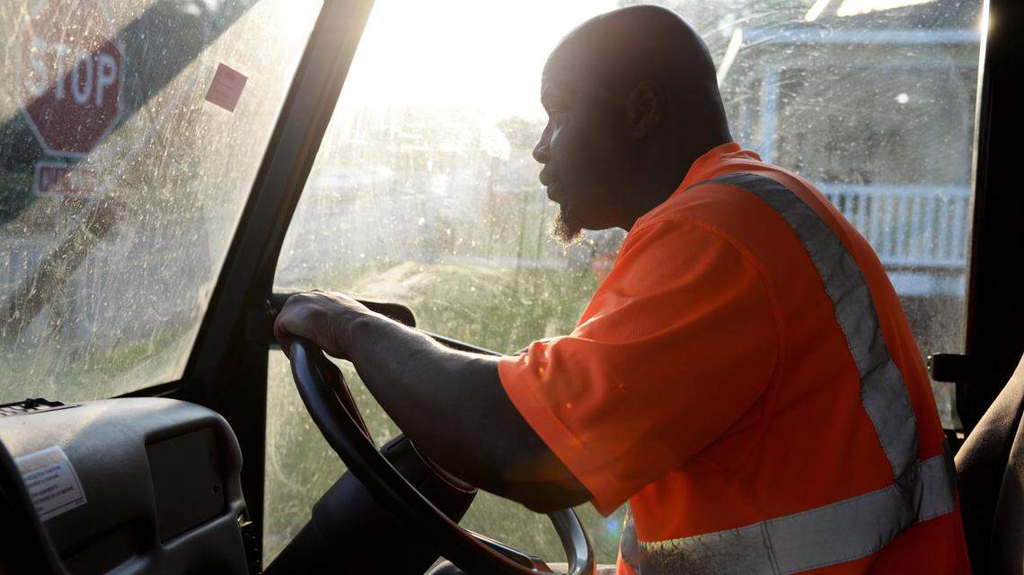 Macon now has an award-winning street sweeper. A behind the scenes look at his job.