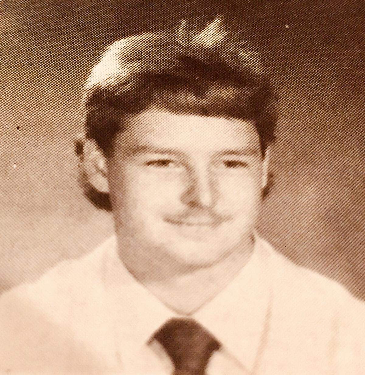Keith Loyd in a 1988 Southwest High School yearbook photo.