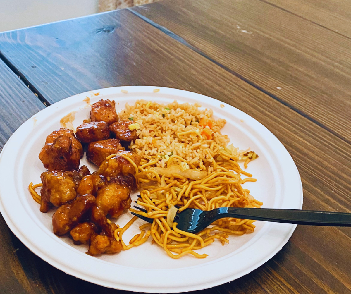 I decided to do a blind taste test of the new vegan option next to the original Orange Chicken at Panda Express. Here’s how the taste test went.